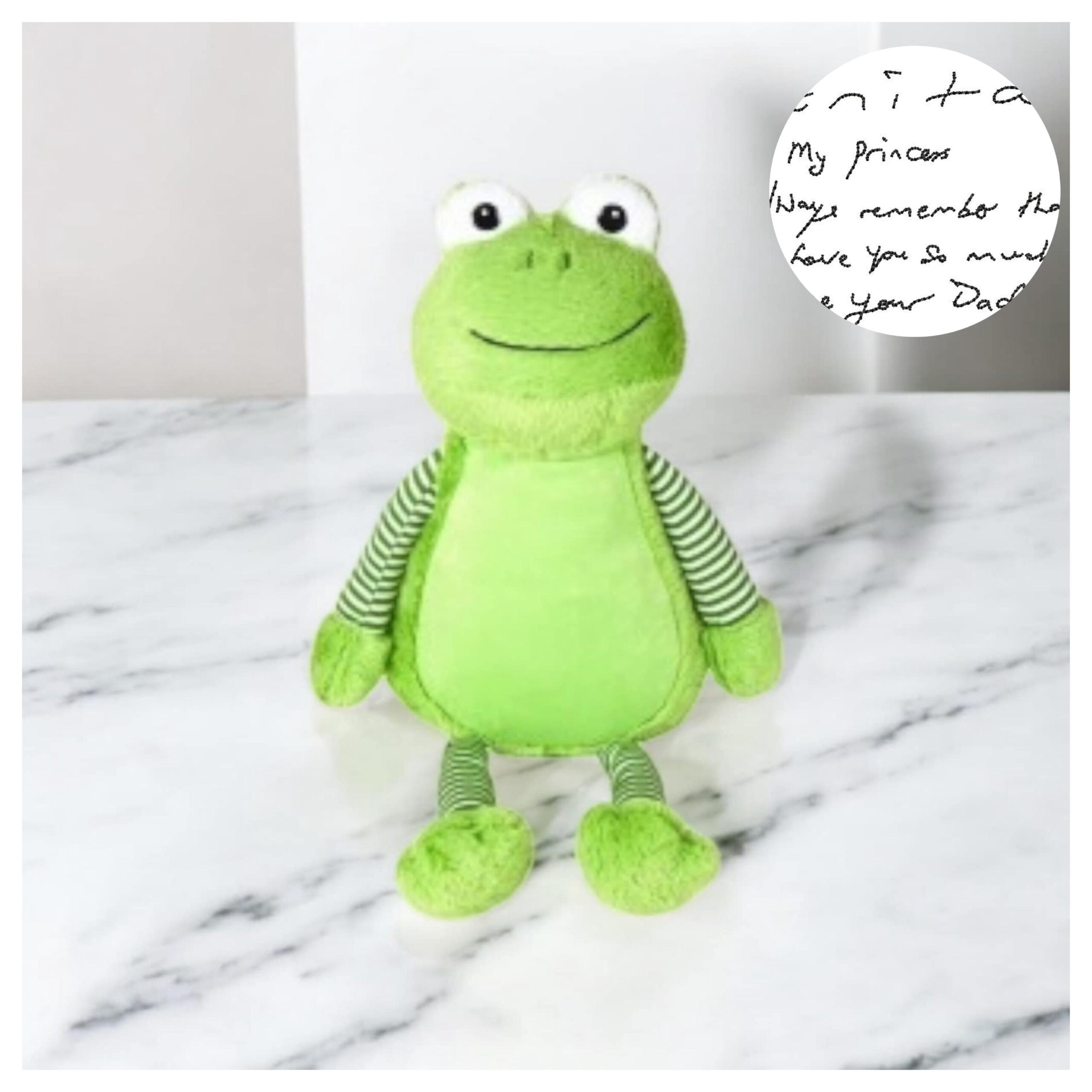 Personalised Embroidered Handwriting Memorial Bear
